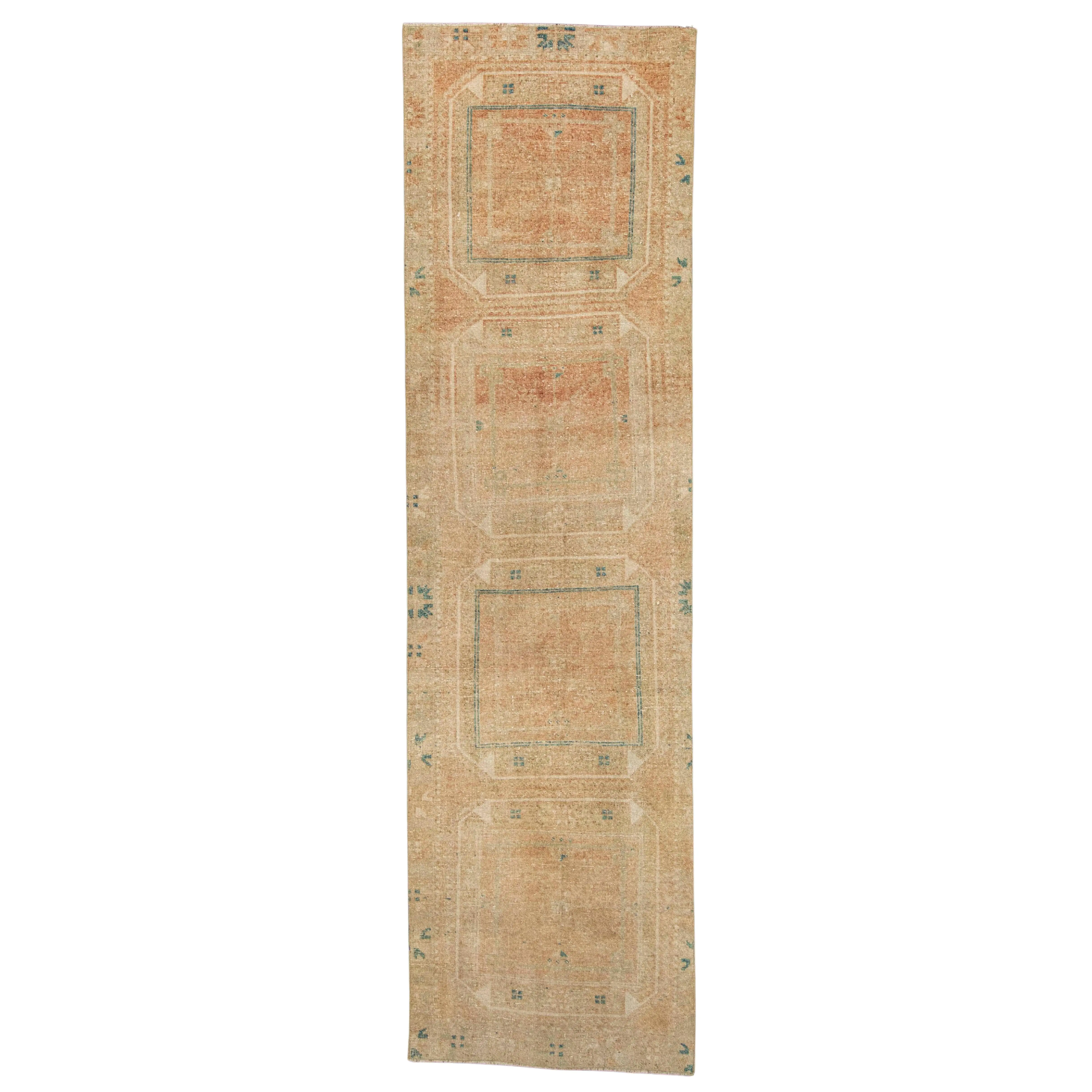 Turkish Vintage Runner Rug 3' x 10'10" #24423