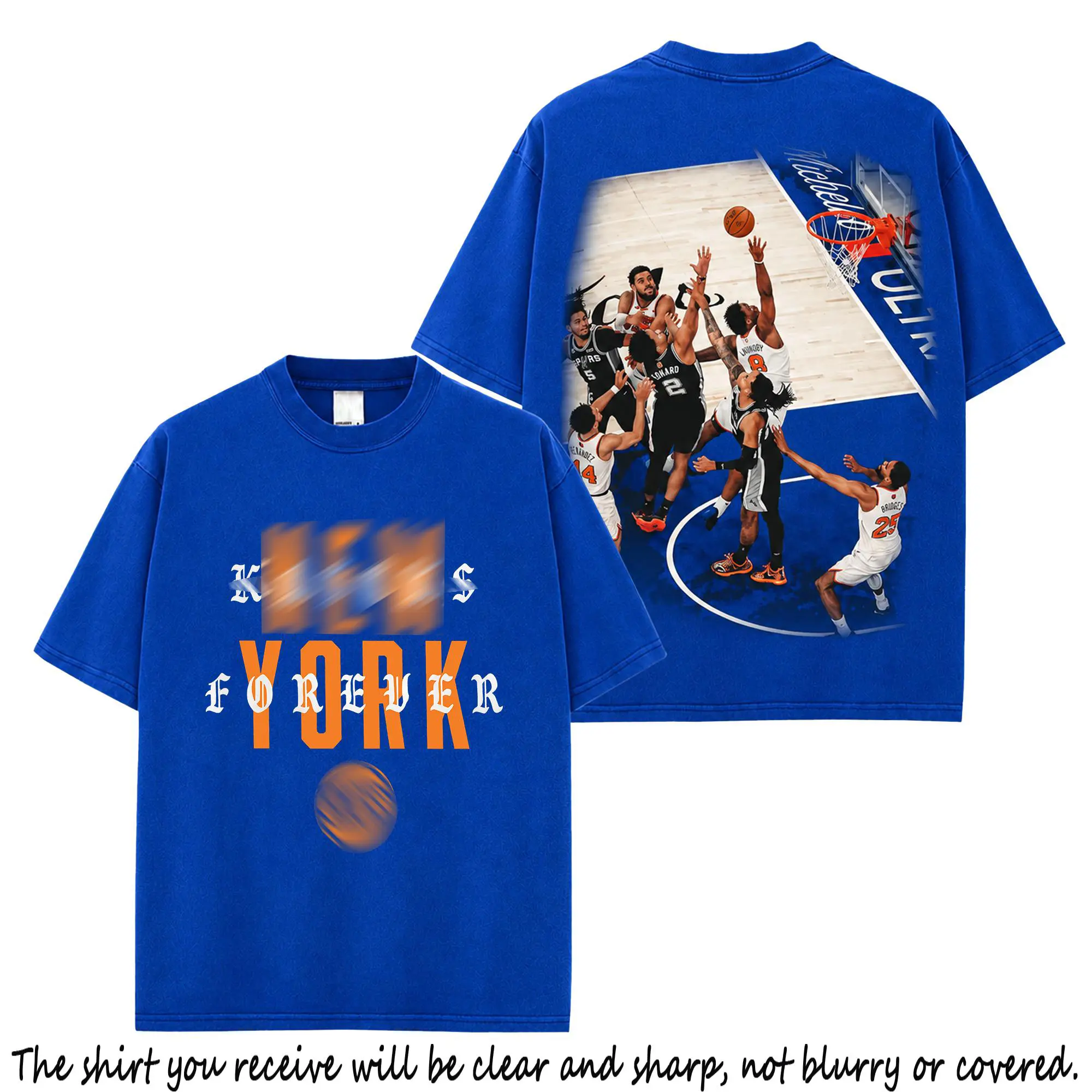 OG Anunoby "OMG" #8 Knicks Premium Cotton T-Shirt, OG Anunoby Basketball Fan Graphic Tee, Knicks Streetwear Shirt, Vintage Sports Apparel, Playoff Celebration Merch, Gift for Knicks Fans and Basketball Lovers