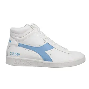 diadora Mens Game Lux High 2030 High  Sneakers Shoes Casual - White