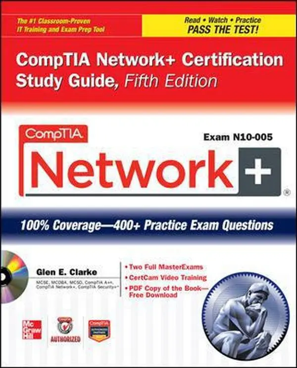 USED-CompTIA Network+ Certification Study Guide, 5th Edition (Exam N10-005) (CompTIA Authorized) by Glen E. Clarke (Paperback)
