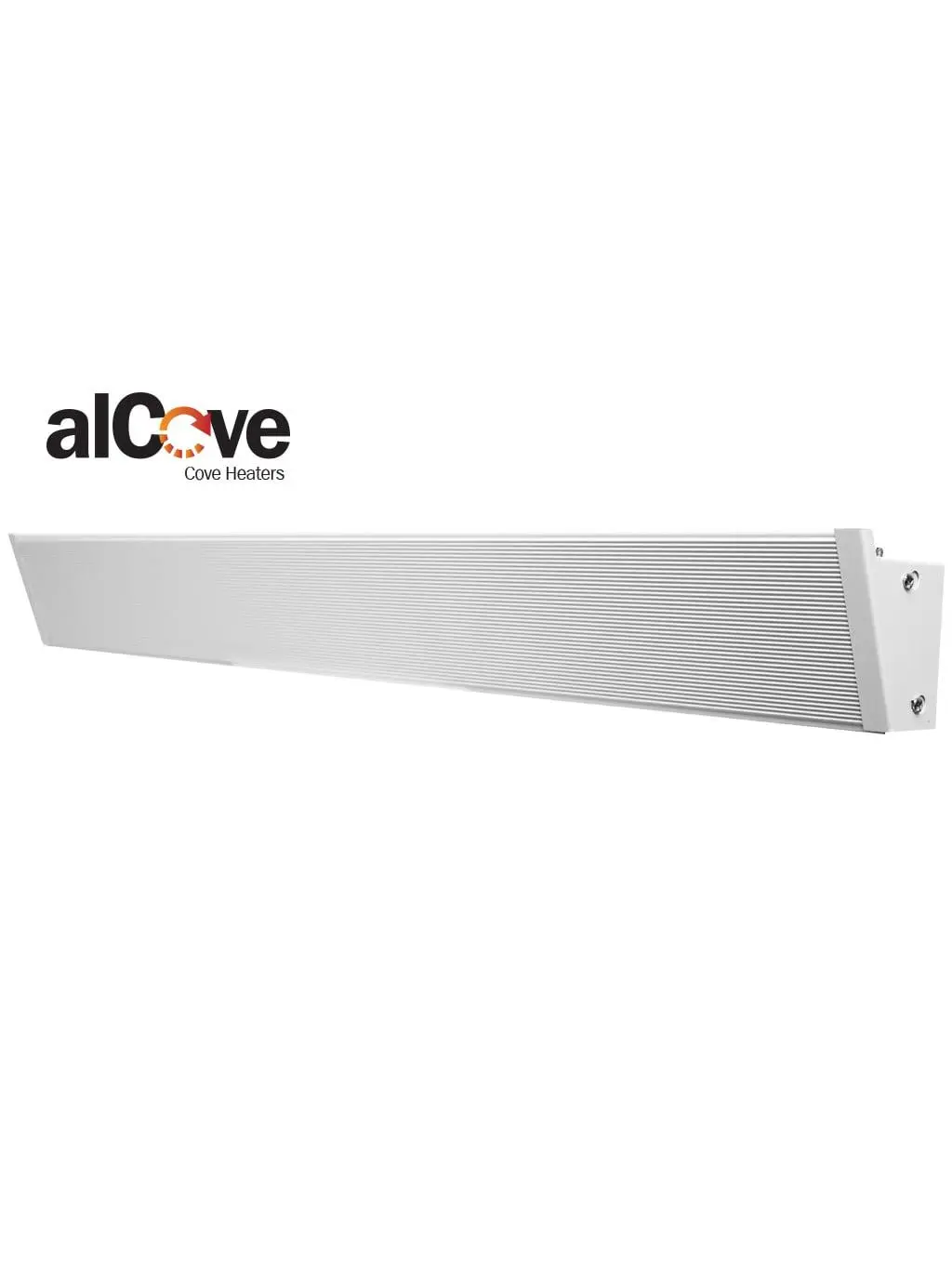 34 in. 240-208V 420-315 watts KCV Cove Heater - White