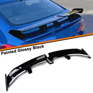 For 2022-2024 Honda Civic 11th Gen Sedan Rear Spoiler Wing PRO Style Gloss Black Durable Material Trunk Wing Sport Tail Wing Car Exterior Upgrade No-Drill Easy Install Rear Trunk Lip Spoiler car  gifts