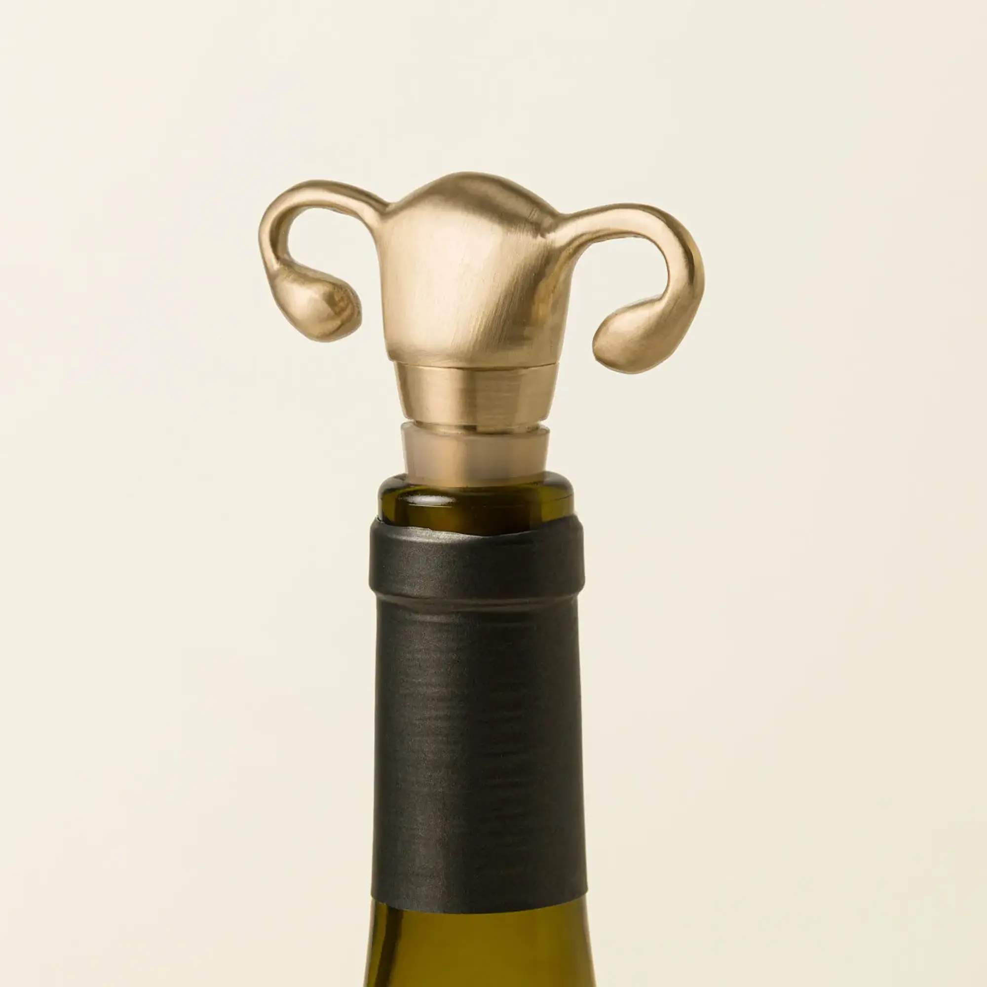 Uterus Bottle Stopper by Shecanter