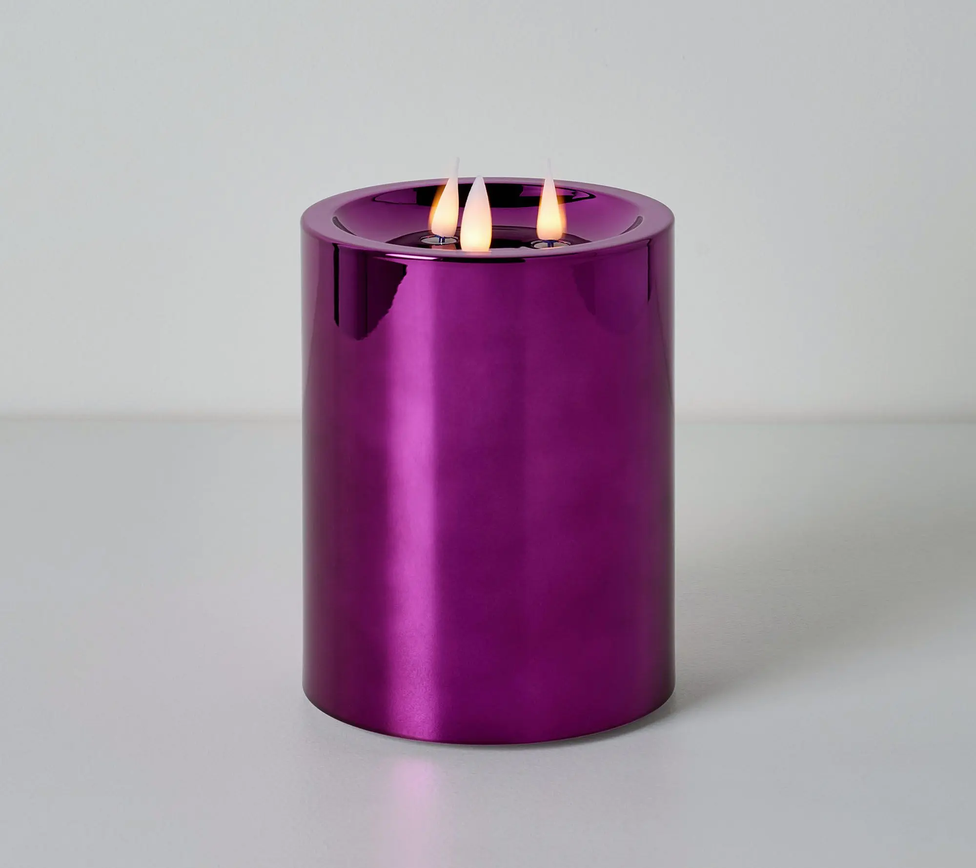 3-Wick Candle Light High Shine Candle by Valerie