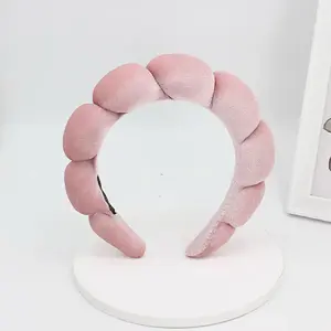 Makeup Headband - Pink Fabric Accessory for Your Needs