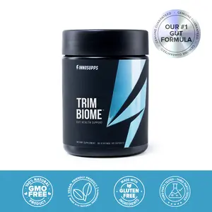 Inno Supps Trim Biome Synbiotic Supplement with Prebiotics Probiotics and Postbiotics – 30 Ct Capsules for Digestive Balance & Gut Wellness Inno Supps Trim Biome Synbiotic Supplement with Prebiotics Probiotics and Postbiotics – 30 Ct Capsules for Digestive Balance & Gut Wellness