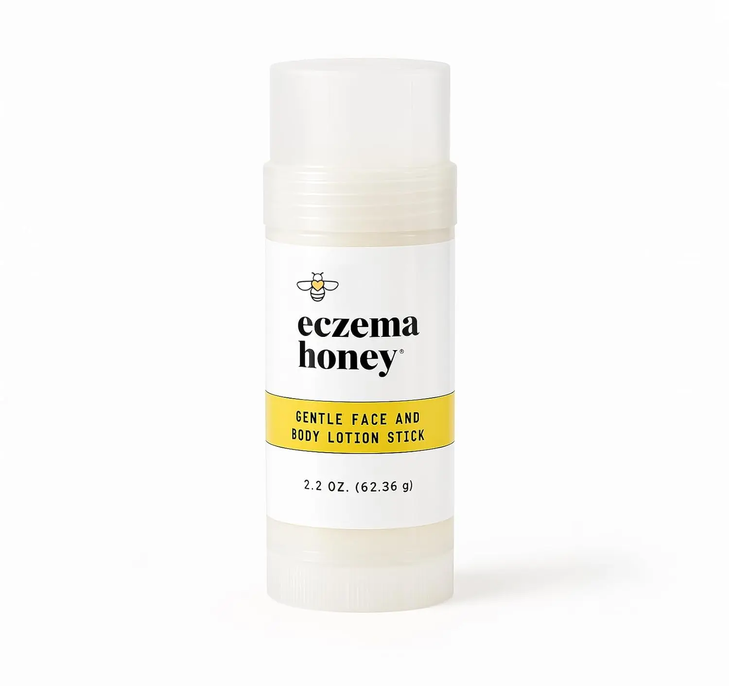 ECZEMA HONEY Gentle Face & Body Lotion Stick (2.2 Oz) - Colloidal Oatmeal Moisturizer for Extremely Dry Skin, Psoriasis, Dermatitis & Hand Care Needs