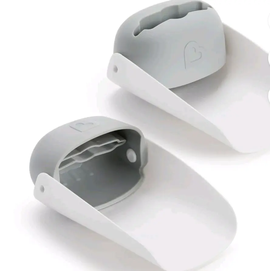 Rubber Faucet Extenders, Extendable, Gray, Unisex, 2-Pack