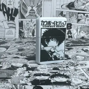 Cowboy Bebop Vintage Anime Universal Lighter Case - Stylish Durable Protective, Lightweight - Lighter Cover