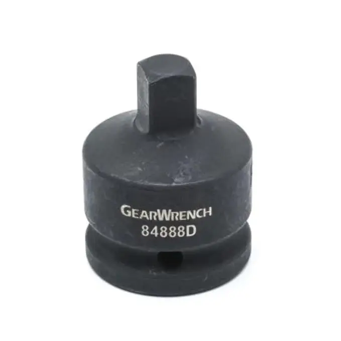 Gearwrench KDT-84888D Ratchet Adapter, 0.75 in. Female x 0.5 in. Male Impact Adapter, Standard Black Hand Tool, Ratchet Adapter Standard
