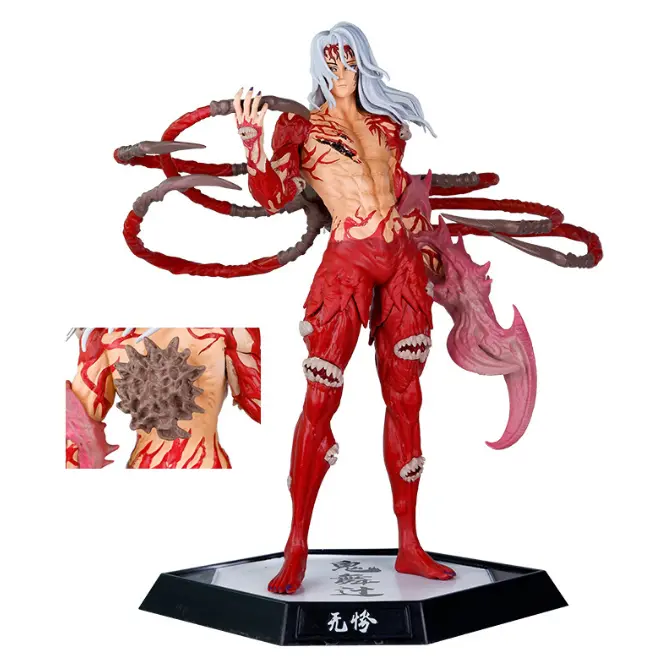 Anime Demon Slayer Twelve Kizuki Kibutsuji Muzan Kokushibo GK Figure PVC 30 cm