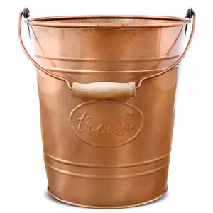 Copper Trash Pail