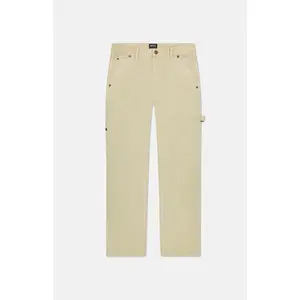 WeSC Men's Cream Carpenter Pants