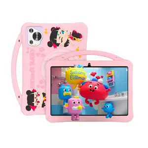 10.1 Inch Android Tablet, Parental Control Tablet with Shockproof Case, Educational & Entertainment Tablet for Kids