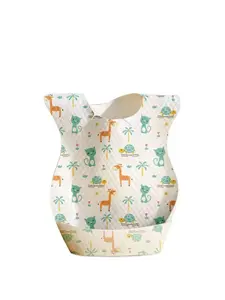 Disposable Baby Bibs Portable Waterproof Feeding Bibs for Infants Individually Wrapped No-Wash Bibs for Eating & Solids