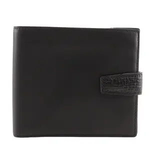 Pre-owned Loewe Calfskin Small Leather Goods Calf Bifold Wallet
