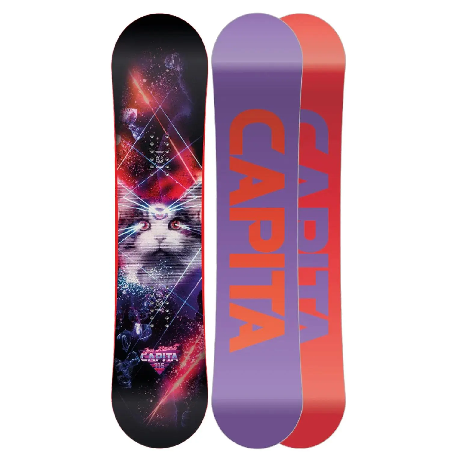CAPiTA Junior's Jess Kimura Mini Snowboard 2025
