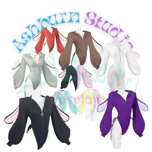 Adult Sexy and charming knitted bunny bodysuit cosplay costume
