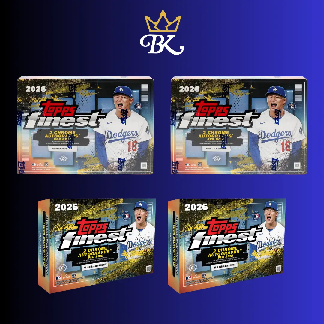 BK Break MLB0719 (2) 2026 Topps Finest Breaker's Delight (2) 2026 Topps Finest Hobby Box