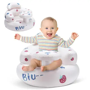 Baby Inflatable Learning Seat – Portable Training Chair, Anti-Fall Sofa for Feeding & Bath