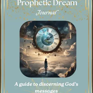 Prophetic Dream Journal Soft Cover A Guide to Discerning God's Messages with Enchanting Design