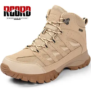 R CORD Womens Hiking Boots Womens Mid Hiking Boots Breathable Outdoor Trekking Boots Backpacking Boots Slip Resistant Shoes
