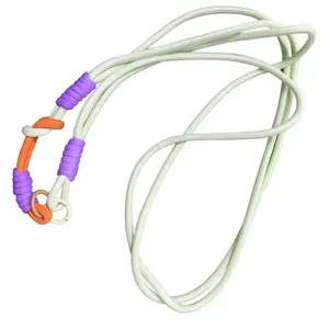 2 Sizes Adjustable Cream Phone Crossbody Strap - Zinc Alloy & Resin Buckle | Customizable Anti-Drop Lanyard