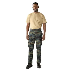 Dickies Men's Flex Regular Fit Cargo Pants, Hunter Green CAMO