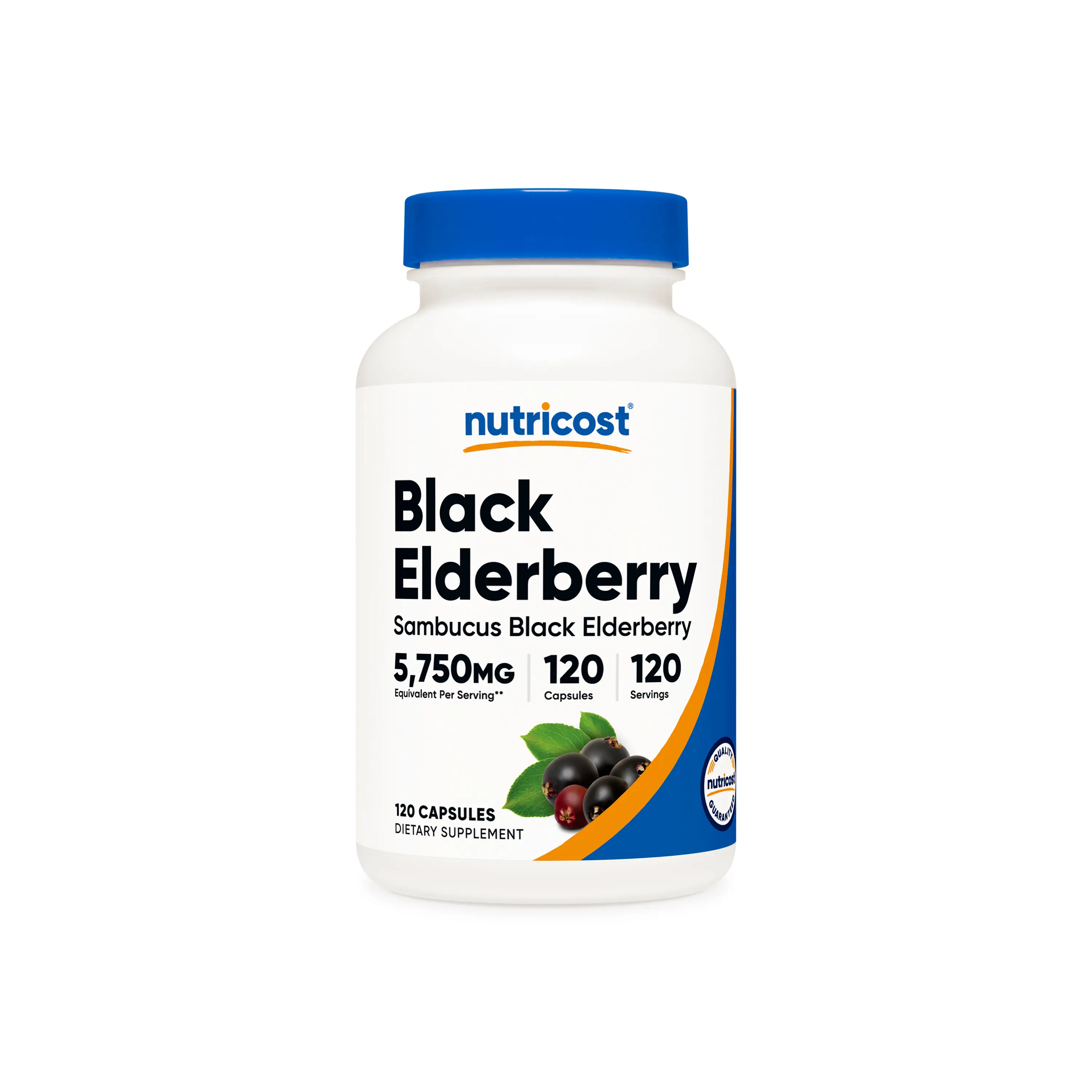 Nutricost Black Elderberry (Sambucus) Capsules