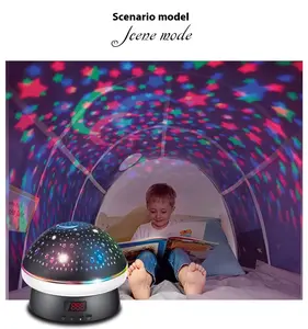 Starry Sky Lamp/Mushroom Starry Sky Projection Lamp Star Light Party/ For giving as a gift/ Home decoration.