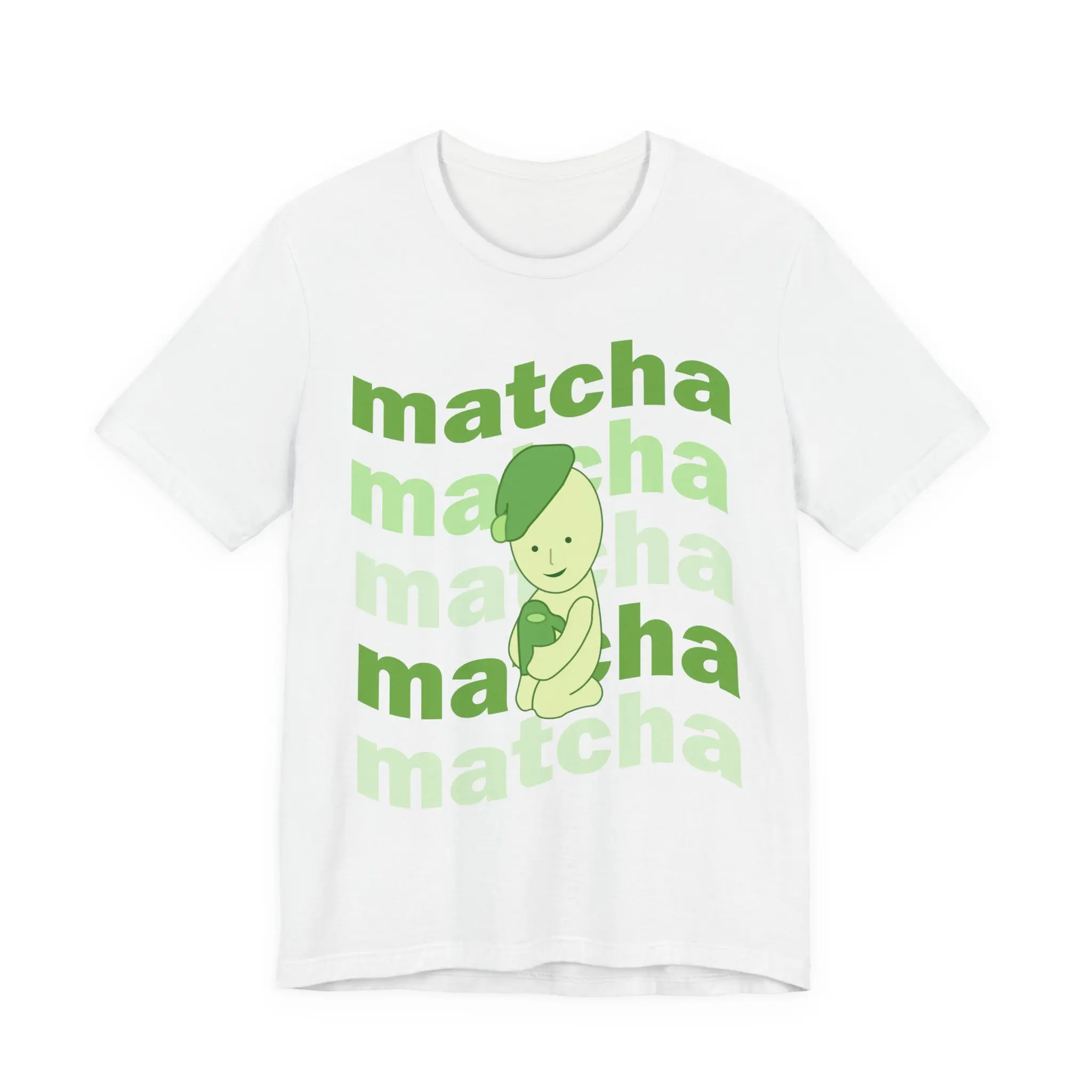 Smiski Matcha Baby Tee coquette cropped tee vintage graphic baby tees streetwear women street style print