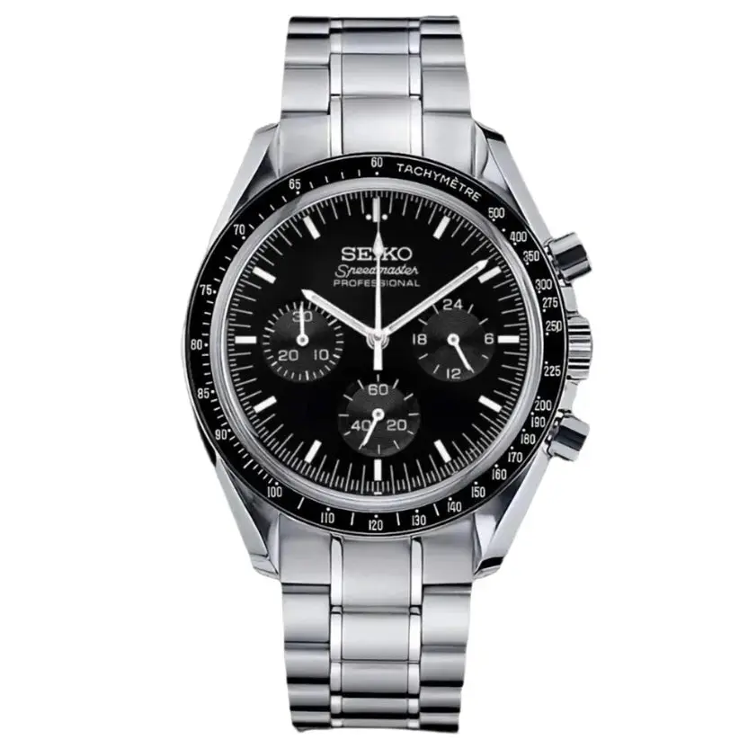 Seiko Moonwatch Mod Watch Seiko Moonwatch Mod Watch