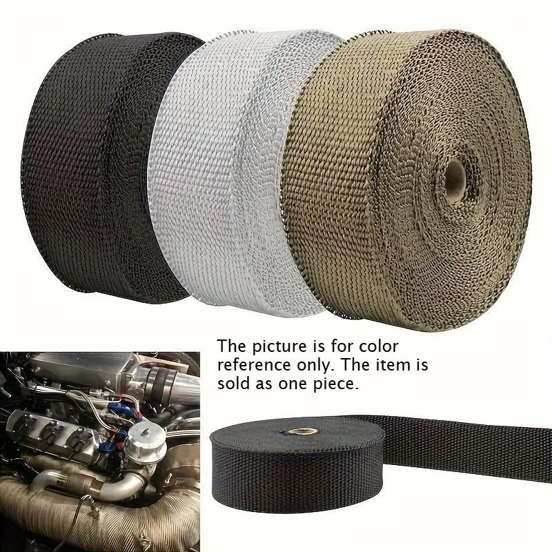 High-temperature resistant adhesive tape suitable for automobiles and motorcycles, metal surfaces and pipes - durable sealing tape for exhaust systems Heat Tape For Pipes