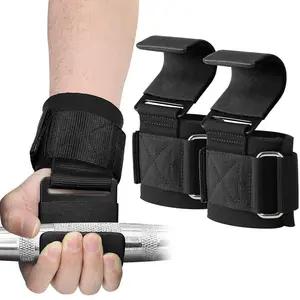 Pro Weight Lifting Hooks with Wrist Wraps – The Ultimate Pull-Up & Deadlift Assist for Gym Bro & Fitness GirlsPro Weight Lifting Hooks with Wrist Wraps – The Ultimate Pull-Up & Deadlift Assist for Gym Bro & Fitness Girls deal trainer duty heavy upgraded
