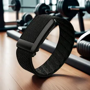 Whoop 5.0 Nylon Fitness Band, Soft Adjustable Replacement Strap, Breathable Protection Wristband, Unisex, Ecg Compatible, No Gen 4 Compatibility, Smartwatch Strap, Smart Watch Accessories