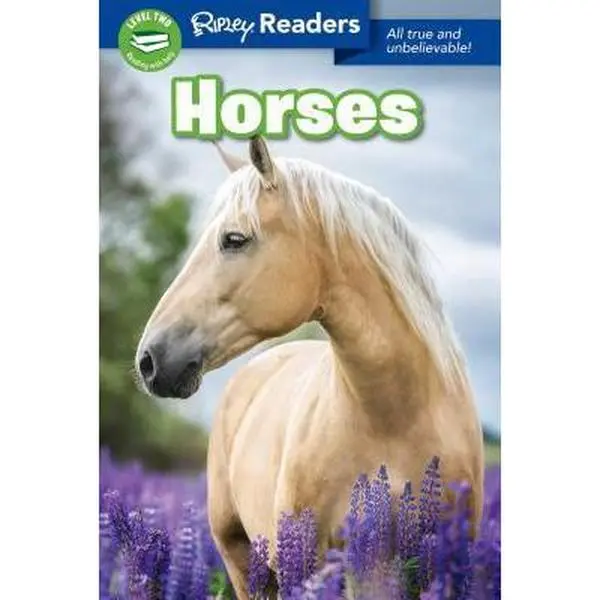 Used Horses Paperback Book - English, Fun, Interesting Facts, Easy Reading, Lexile Certified, Printed Text (Educational School & Office Stationery Supply)