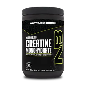 NutraBio Creatine Monohydrate - 300 Grams 60 servings Tiktok