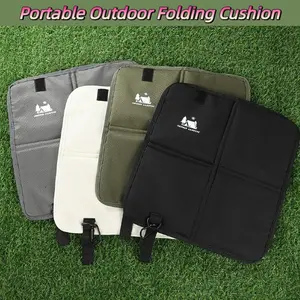 1pc Portable Folding Camping Cushion Outdoor Seat Pad- Durable Oxford, Heat Resistant, Compact Style, Highquality Padding, Outdoor Seat Cushions for Camping, Hiking, and Picnics