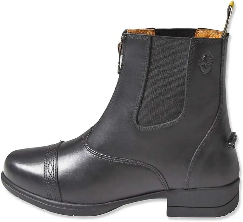 Shires Rosetta Paddock Boots - Full-Grain Leather Riding Boots with UltraFit Ankle Support & YKK Zip - Multiple Sizes