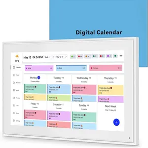15-inch Wall Planner Digital Calendar, Photo Frame, & Chore Chart, Smart Touchscreen Interactive Display for Family Schedules , Homeschooling, and Organization – Wall Mount Included, Great for Organizing Your 2026 Calendar