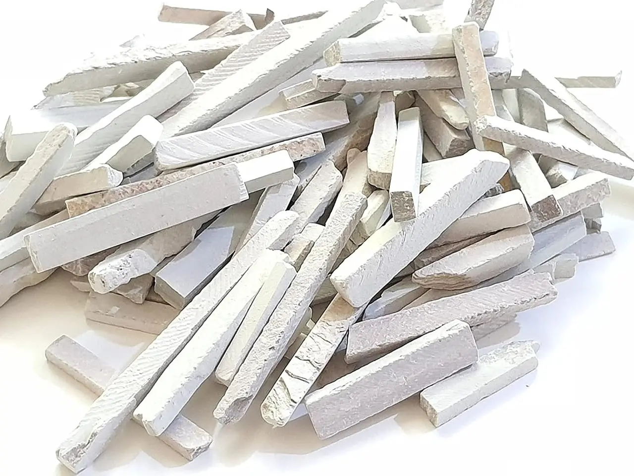 My Brand Slate Pencils White Natural Chalk 250g (5-9mm)