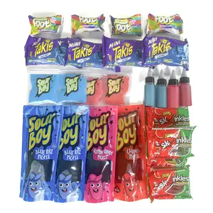 Four Family Pack Blue Raspberry/Cotton Candy/Chamoy Pickle Kit