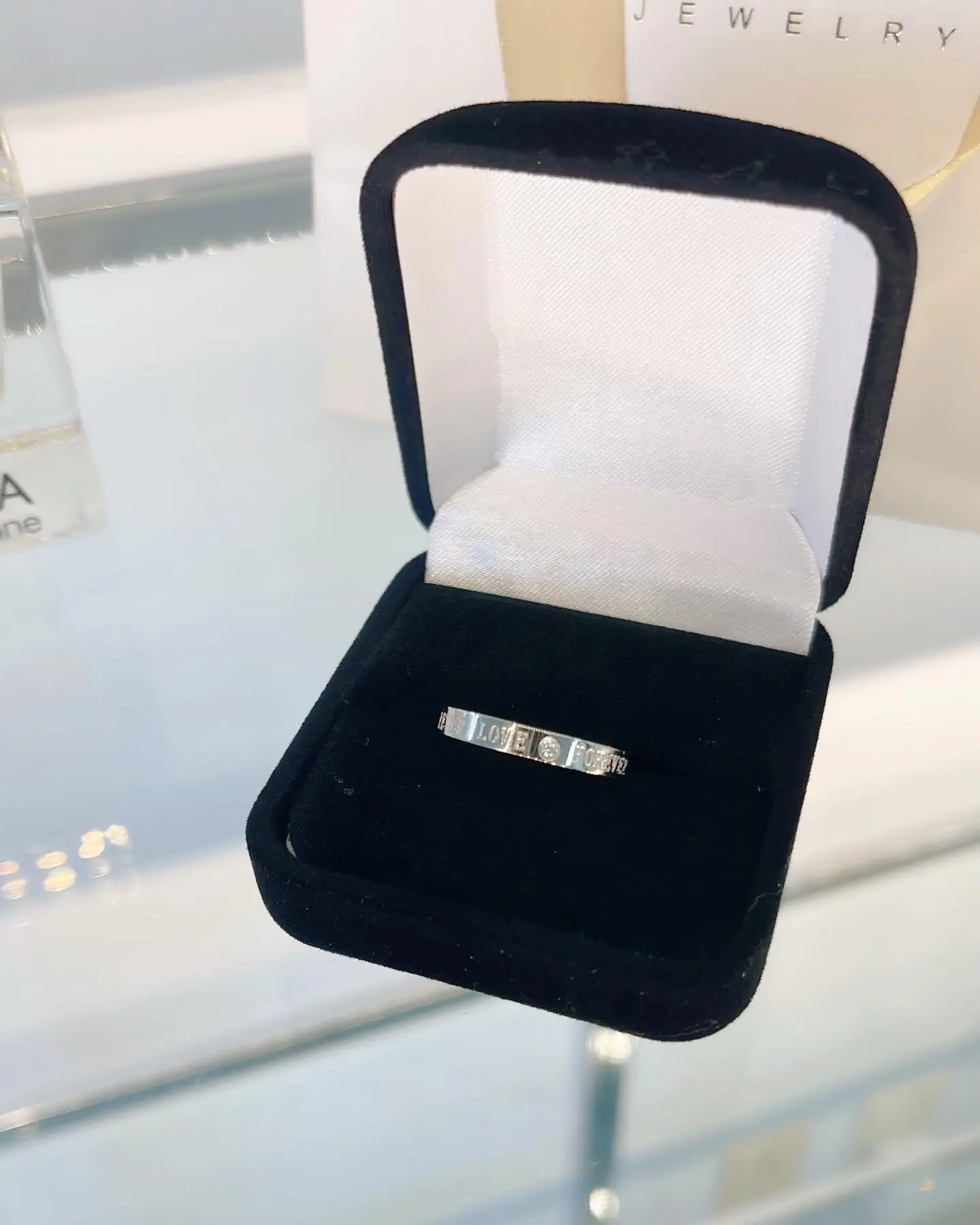 Forever Love Silver Ring