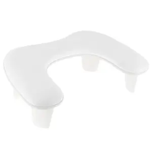 VOCOSTE Arm Rest for Nails Tech, U Shaped Nail Arm Rest, Manicure Hand Rest with Detachable Brackets, Hand Rest for Nails Tech with Non-slip Pads, Arm Rest Pillow