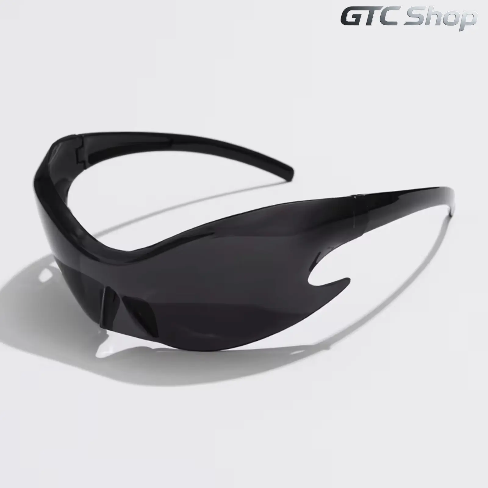 Luxury Sports Punk Y2K One Piece Goggle Sunglasses for Men & Women, UV400 Protection Unique Integrated Lens Eyewear, Trendy Hip Hop Stylish Shades, Lightweight Design for Cycling Street Daily Wear