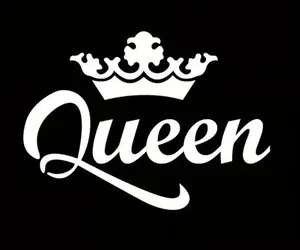 queen crown vinyl decal sticker 5" car decor bumper sticker