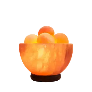 Himalayan Salt Lamp - Bowl with Salt Rocks