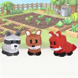 Grow A Garden - Fox Bee Plush Toy, Game Periphery, Collectible and Hugable Plush Animal, Plush Queen Bee, Plush Pet, Garden Animal Cute Plush Toy, Great Birthday Gift for Boys, Girls and Students, Childhood Stuffed Animal