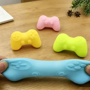 Simulation Game Controller Squishy Toy TPR Slow Rise Stress Relief Fidget Sensory ASMR Squeeze Toy Desk Decor Home Office TikTok Viral Gift Gamers