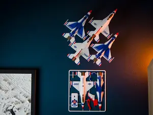 F-16 Jet Kit Card